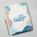 Printable Educator Planning Diary (Sea Breeze 2025 Digital PDF Collection)